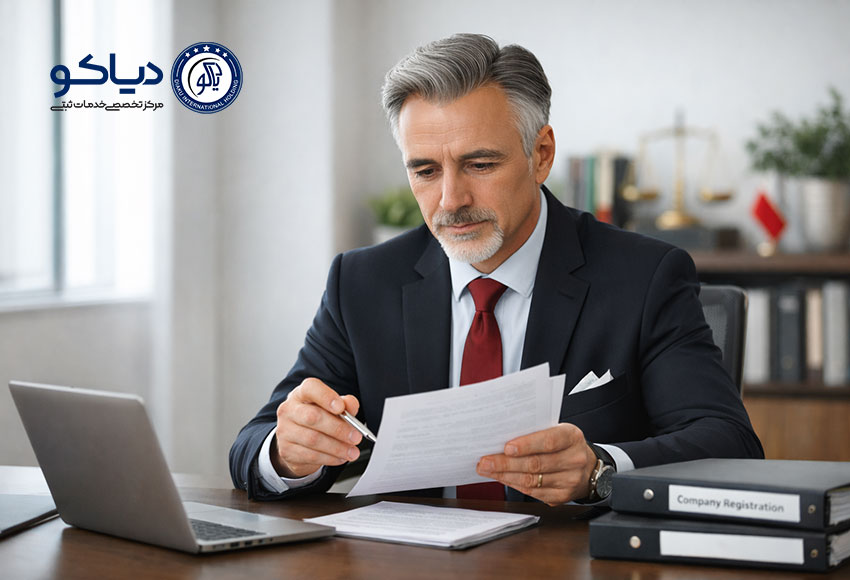بررسی مدارک ثبت شرکت در جلسه مشاوره حقوقی تخصصی در کرج