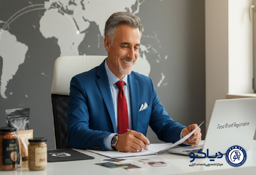 خدمات تخصصی ثبت برند مواد غذایی و توسعه بازار بین‌المللی توسط تیم حرفه‌ای دیاکو در کرج؛ همراه شما در تمامی مراحل قانونی و تجاری.